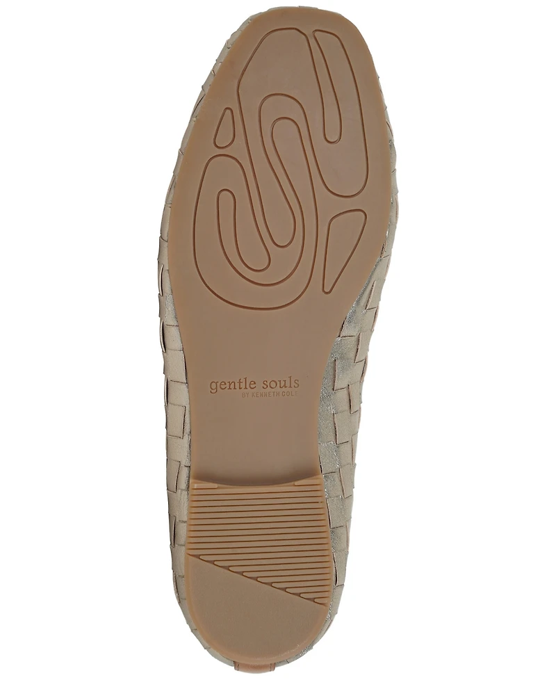 Gentle Souls Women's Willow Woven Ballet Flats