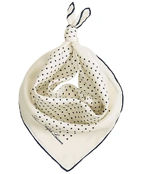 Lauren Ralph Core Dot Square Scarf