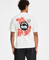 Hugo by Hugo Boss Men's Nufloro Crewneck Graphic T-Shirt
