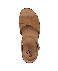 Cliffs by White Mountain Women's Tinna Wedge Sandals