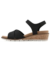 Cliffs by White Mountain Women's Tinna Wedge Sandals
