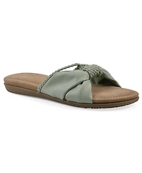 Cliffs by White Mountain Women's Fasha Slide Slip-On Sandals
