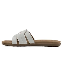 Cliffs by White Mountain Women's Fraley Slide Slip-On Sandals