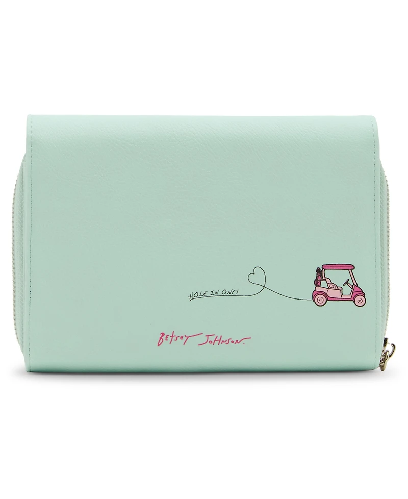 Betsey Johnson Drive Me Crazy Mini Crossbody Bag
