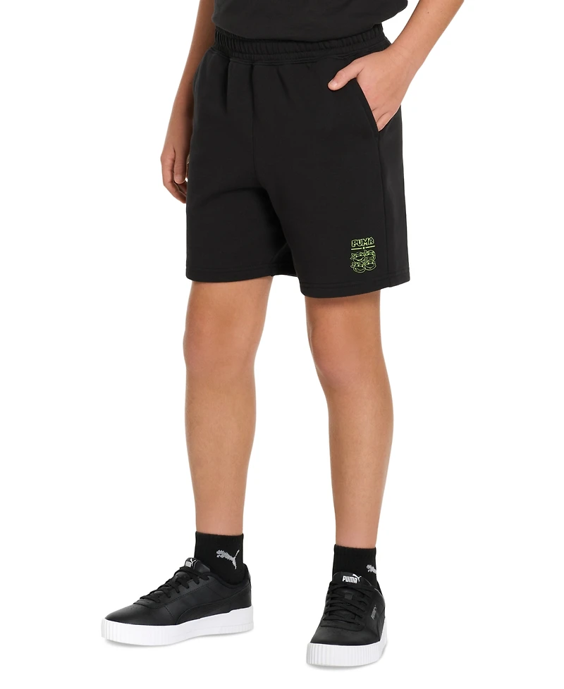 Puma X Tmnt Big Boys Relaxed Shorts