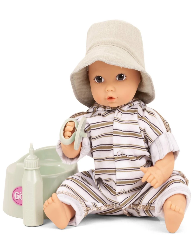 Gotz Aquini Girl Urban Stripes Potty Baby Doll