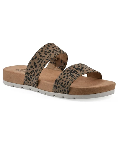 Cliffs by White Mountain Women's Tahlie Slide Slip-On Sandals