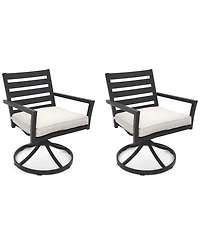 Astaire Outdoor -pc Swivel Chair Bundle Set