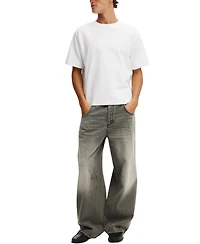 Cotton On Men's Super Baggy Engineered Jean