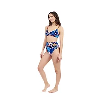 Profile by Gottex Women's Melody Sweetheart Twist Bikini Bra Soft Cups Adjustable Straps