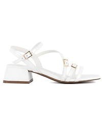 Jones New York Women's Unasyn Block Heel Strappy Dress Sandals