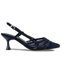 Jones New York Women's Lindala Kitten Heel Slingback Evening Pumps
