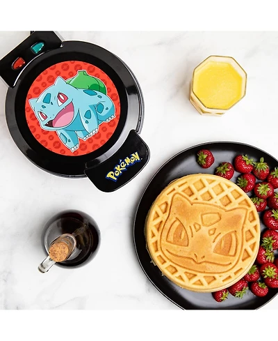 Uncanny Brands Pokemon Bulbasaur Waffle Maker - Make Bounty Bulbasaur Waffles