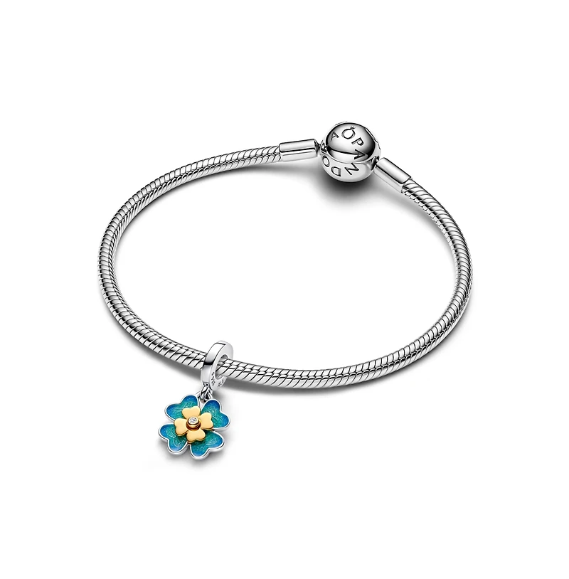 Pandora 2025 Four Leaf Clover Lab-Grown Diamond Dangle Charms