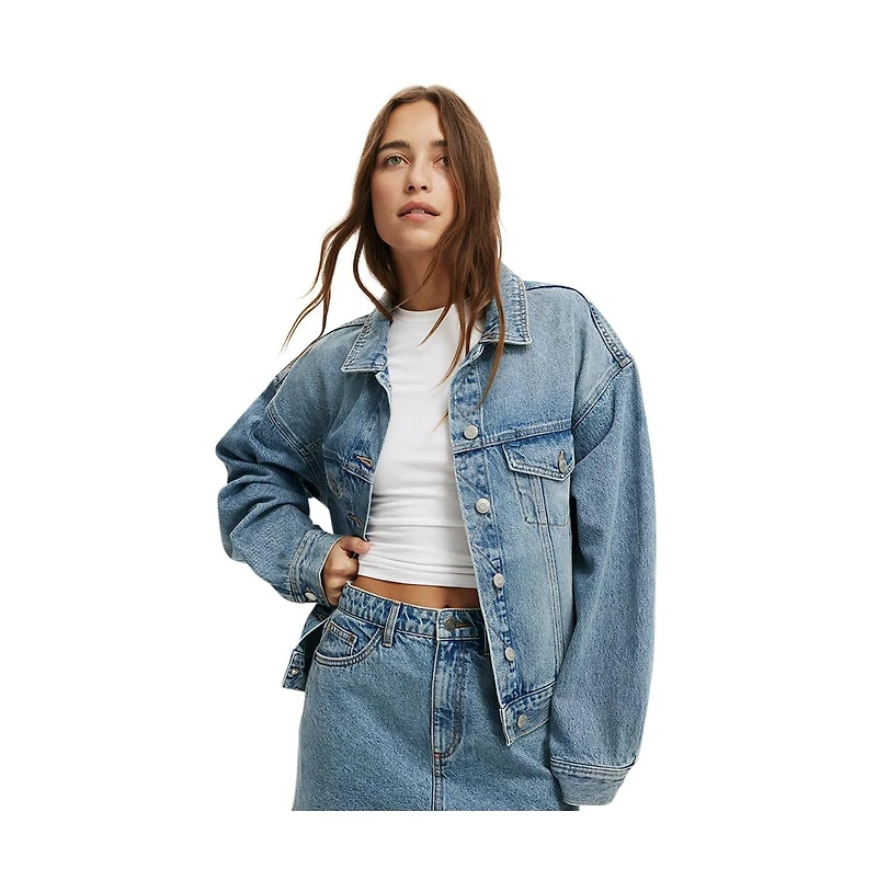 Cotton On Women's Original Denim Jacket