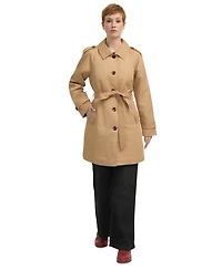 Hunter Women's Coated Gabardine Trench Jacket