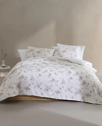 Closeout! Calvin Klein Eternity Floral Cotton Gauze 3-Pc. Comforter Set, Queen