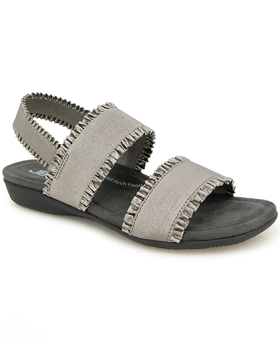 Jbu Women's Azores Casual Flat Sandal