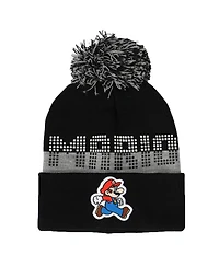 Super Mario Boys Bros Mario Youth Beanie & Glove Set