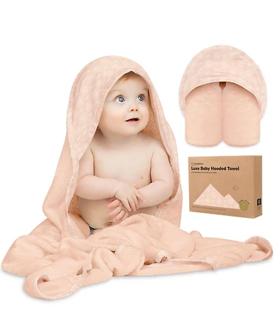 KeaBabies Luxe Baby Hooded Towel, Bath Towels, Beach Towel for Newborn, Kids