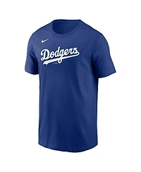 Nike Men's Blake Snell Blue Los Angeles Dodgers Fuse Name Number T-Shirt