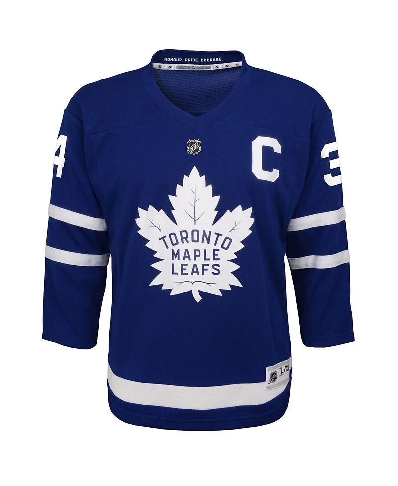 Outerstuff Toddler Auston Matthews Black Toronto Maple Leaf's Replica Player Jersey