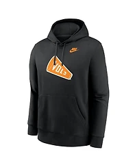 Nike Men's Black Tennessee Volunteers Vault Megaphone Pullover Hoodie