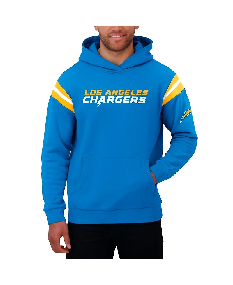 Darius Rucker Collection by Fanatics Men's Powder Blue Los Angeles Chargers Football Washed Pullover Hoodie