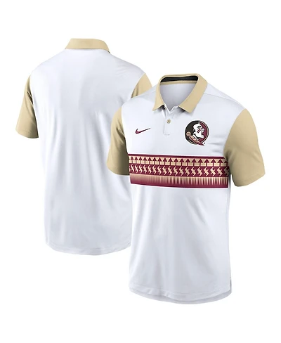 Nike Men's White Florida State Seminoles Vapor Performance Polo