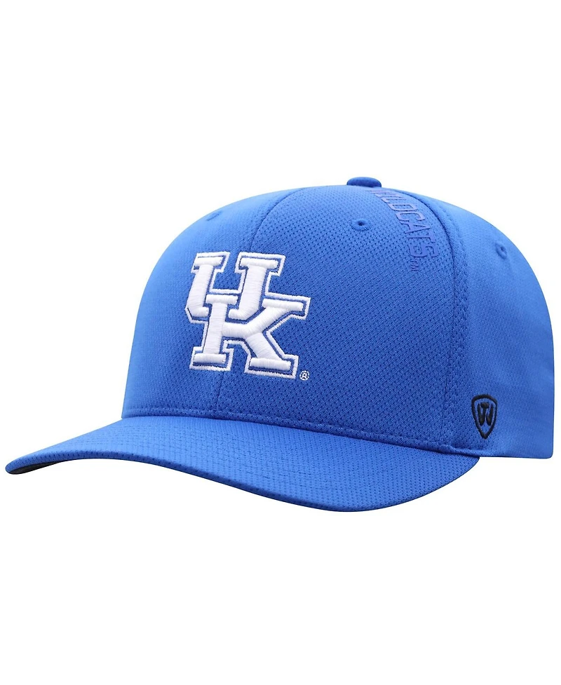 Top of the World Men's Royal Kentucky Wildcats Reflex 2.0 Flex Fit Hat
