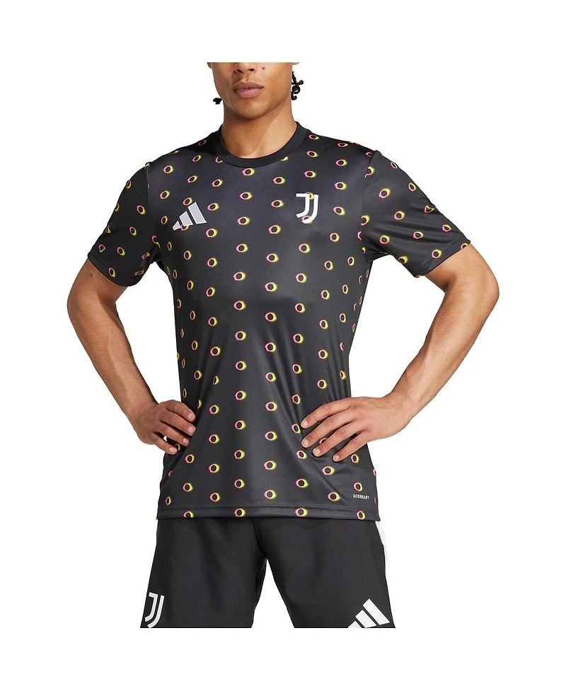 Adidas Men's Black Juventus 2024/25 Slim Fit Pre-Match Top