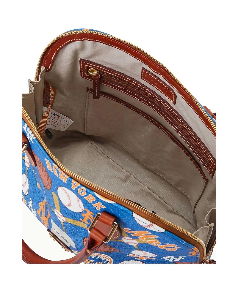 Dooney & Bourke New York Mets Game Day Zip Zip Satchel