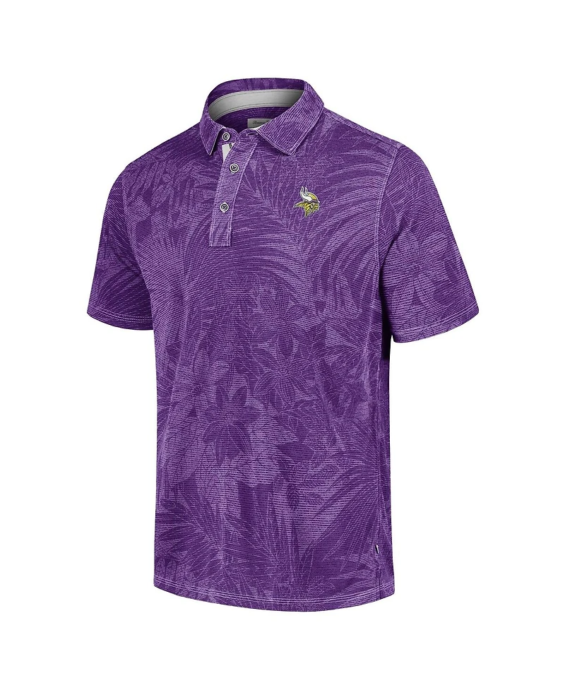 Tommy Bahama Men's Purple Minnesota Vikings Sport Santiago Paradise Polo