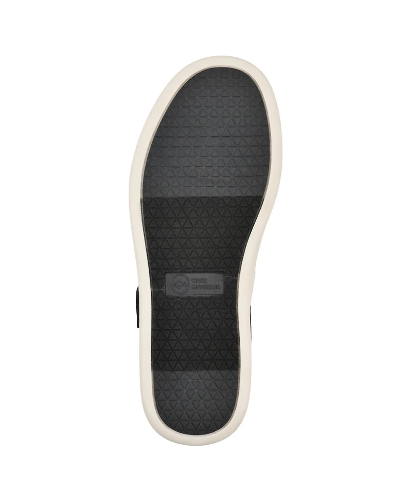 White Mountain Women's Doubles Round Toe Sneakers