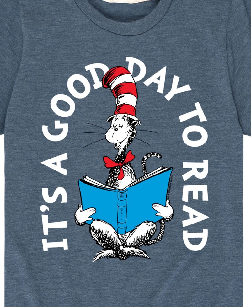 Dr. Seuss Big Boys It's a Good Day to Read Graphic T-Shirt