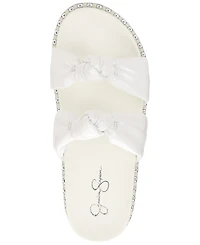 Jessica Simpson Women's Caralyna Knotted Footbed Sandals