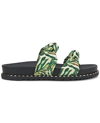 Jessica Simpson Women's Caralyna Rhinestone Knotted Footbed Sandals