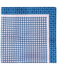 Tommy Hilfiger Men's Solid Bow Tie & Medallion Pocket Square Set