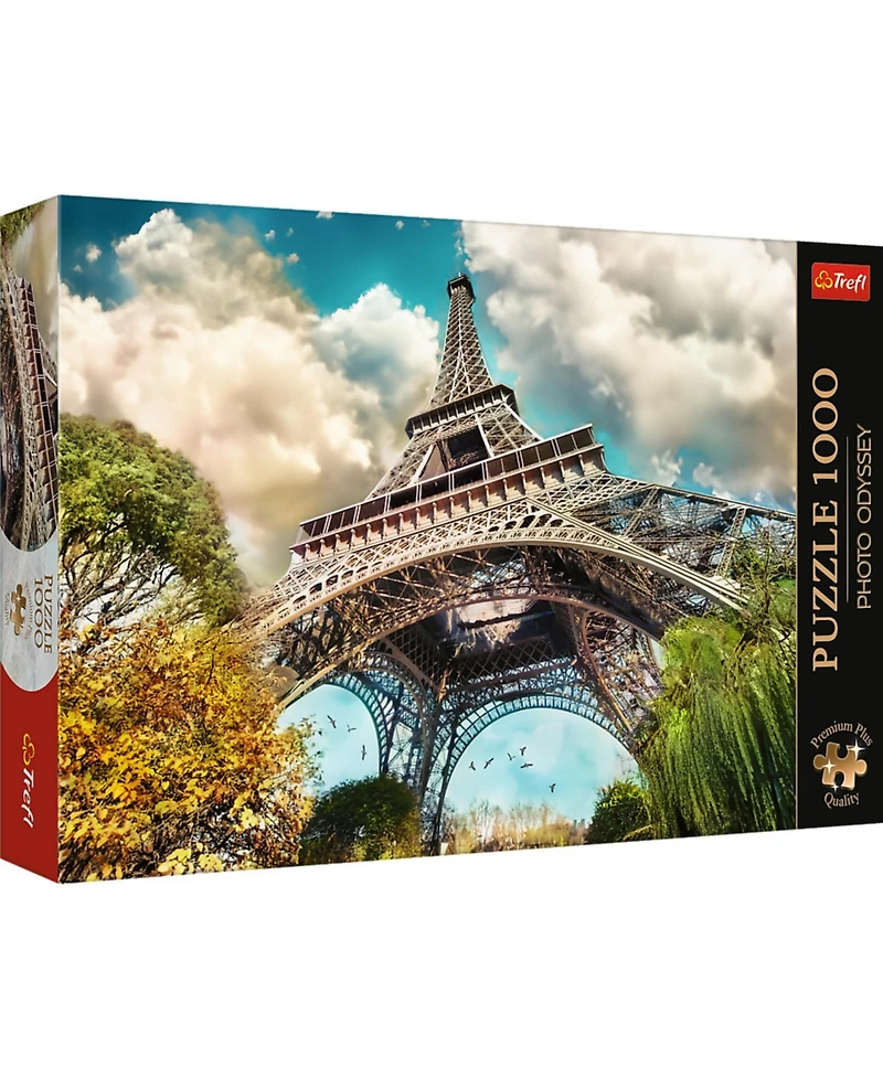 Trefl Premium Plus 1000 Piece Puzzle - Eiffel Tower in Paris, France