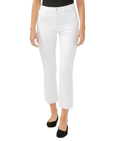 Silver Jeans Co. Women's Isbister High Rise Ankle Straight Leg Luxe Stretch