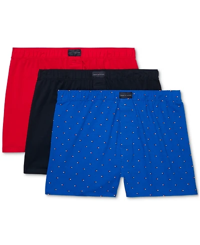 Tommy Hilfiger Men's 3-Pack All Day Comfort Knit Boxers