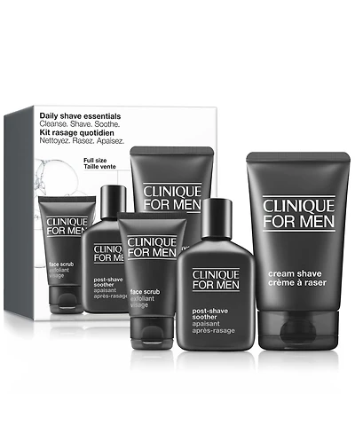 Clinique 3-Pc. Daily Shave Essentials Men's Skincare Set