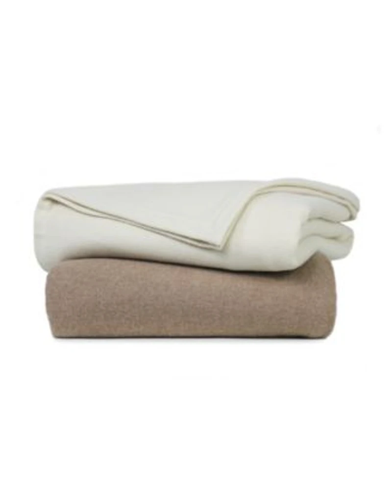 Melange Home Cashmere Lambswool Blankets