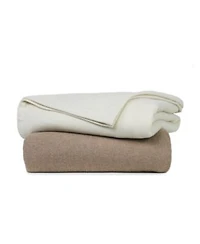 Melange Home Cashmere Lambswool Blankets