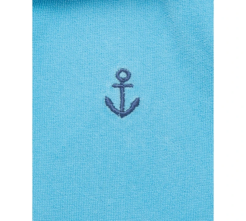 Little Me Baby Boys 2-Pc. Hoodie & Shorts Swim Cover-Up Set
