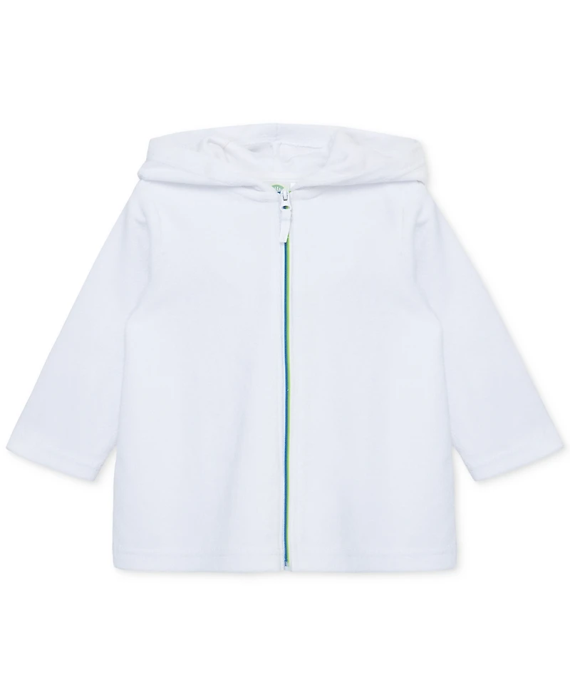 Little Me Baby Boys Neutral Hooded Robe Coverup