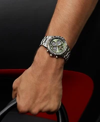 Citizen Men's Promaster Eco Navihawk Chronograph Stainless Steel Bracelet Watch 40mm