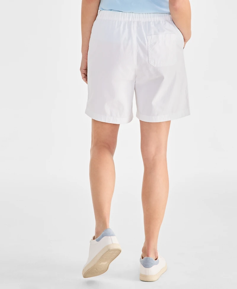 Style & Co Women's Mid-Rise Pull-On Shorts, Regular petite, Exclusively at Macy's