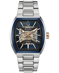 Bulova Men's Maquina Sport Automatic Stainless Steel Bracelet Watch 40mm