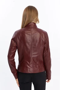 Furniq Uk Women's Leather Jacket